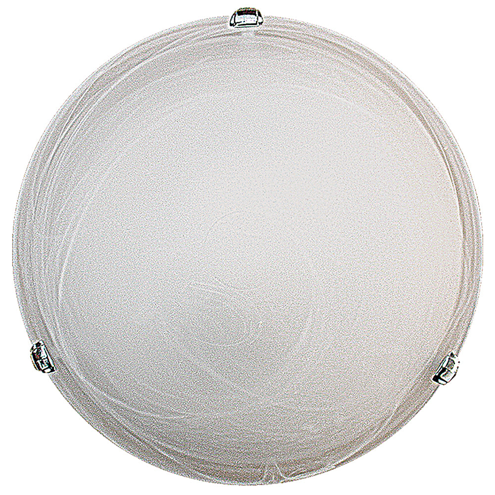 CCC 1702-40 WH ΠΛΑΦΟΝΙΕΡΑ ΛΕΥΚΟ ΓΥΑΛΙ ΑΛΑΒΑΣΤΡΟ 3xE27 Φ40x8