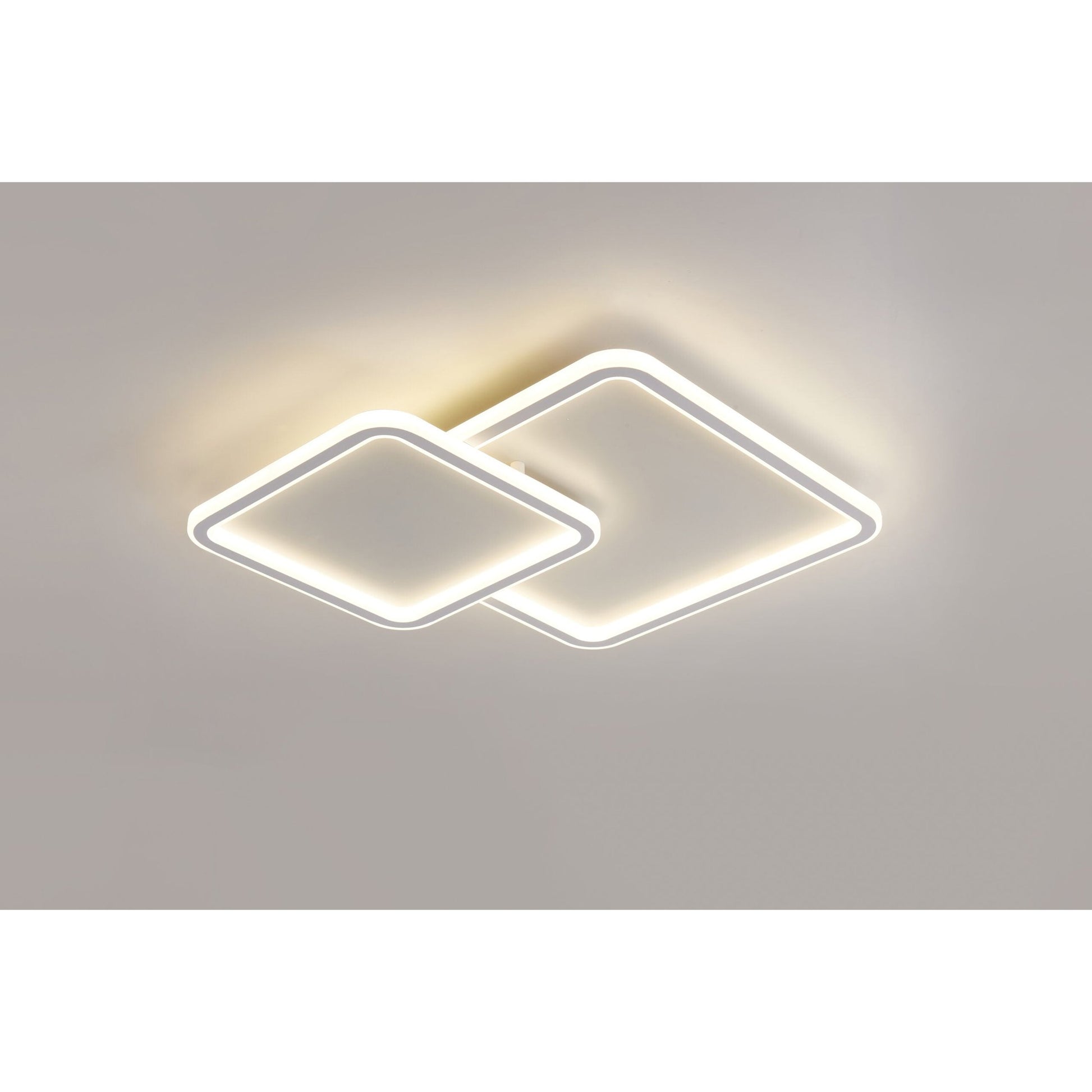 CCC 714-2 ΠΛΑΦΟΝΙΕΡΑ LED ΛΕΥΚΗ ΔΙΠΛΗ ΤΕΤΡΑΓΩΝΗ 45x45x7