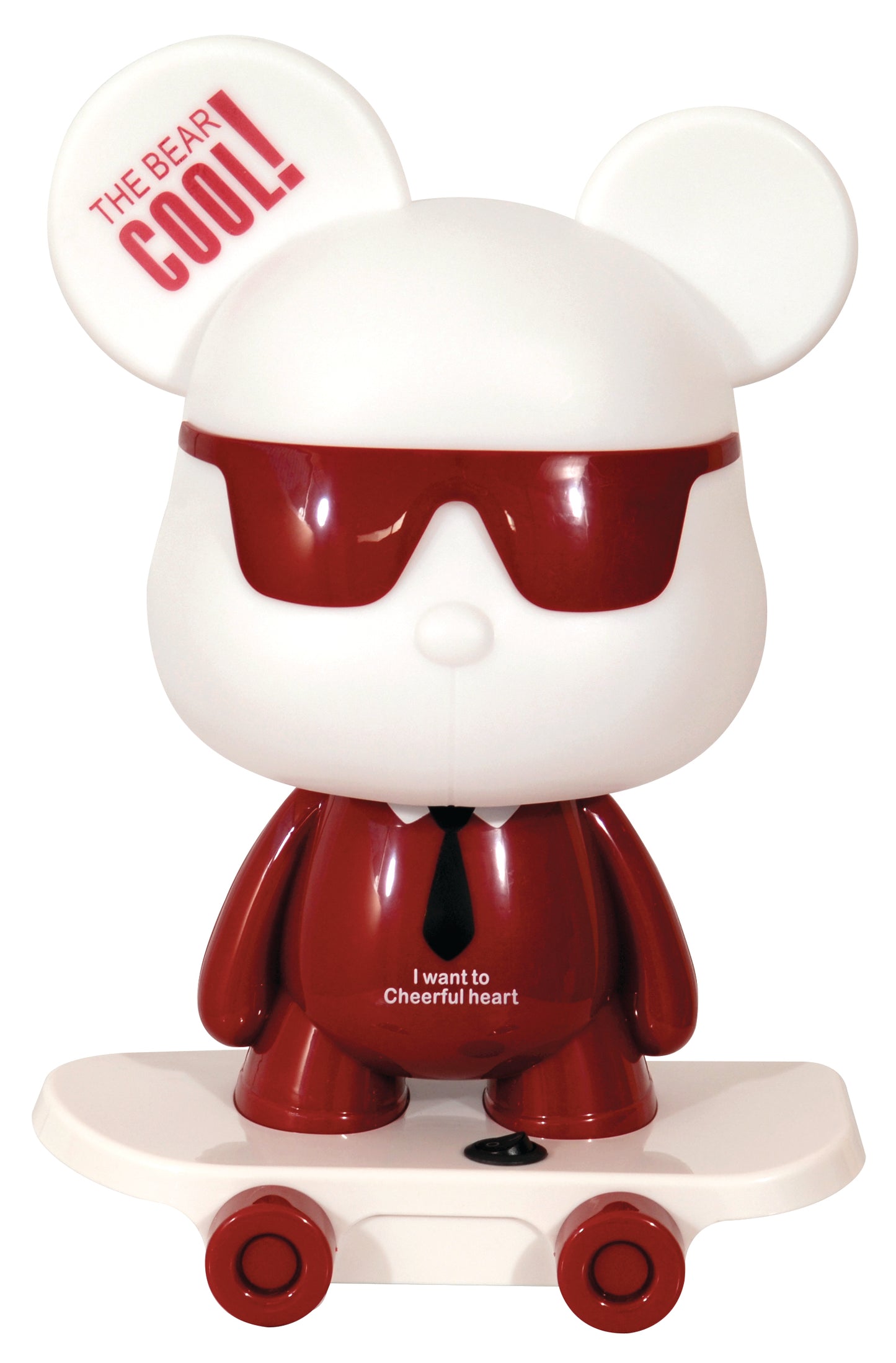 TLC 4006 RD # ΑΡΚΟΥΔΑΚΙ ΚΟΚΚΙΝΟ ΓΥΑΛΙΑ SKATE Φ22x36