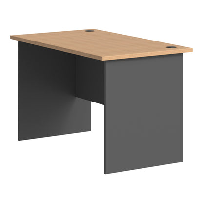 Office Desk Fesialo Natural-Anthracite 120x70x75