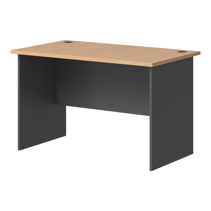 Office Desk Fesialo Natural-Anthracite 120x70x75