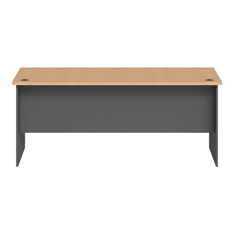 Office Desk Fesialo Natural-Anthracite 180x75x75