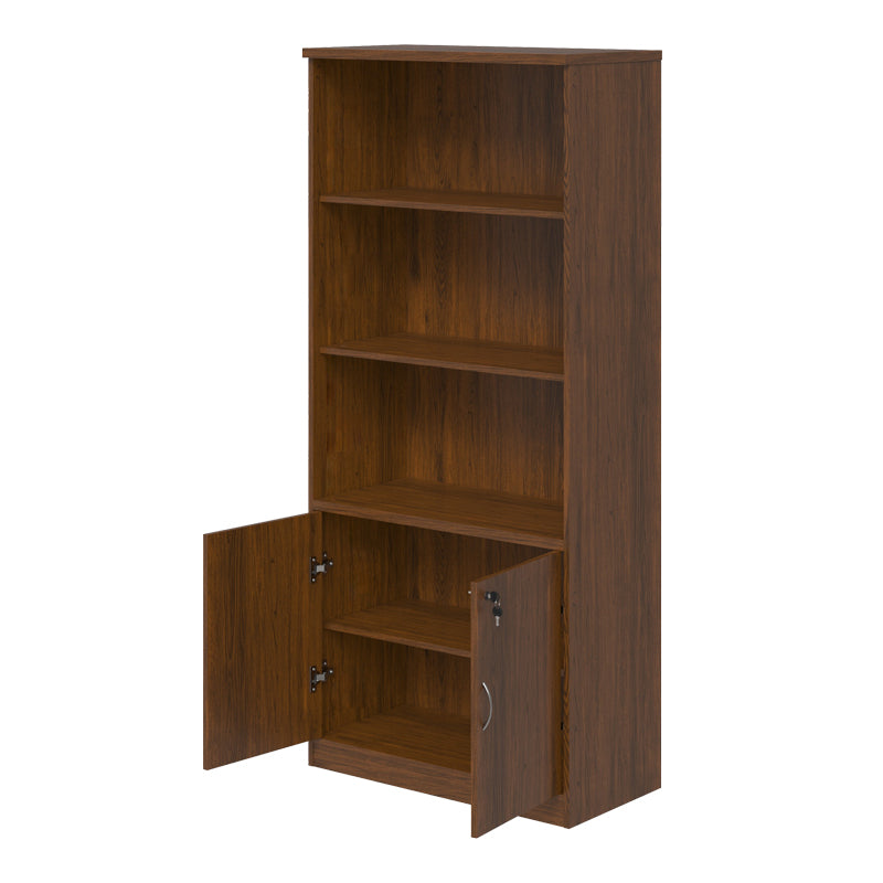 Fesialo Wenge Professional Office Bookcase 80x40x180