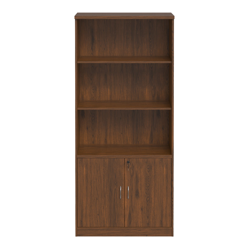 Fesialo Wenge Professional Office Bookcase 80x40x180