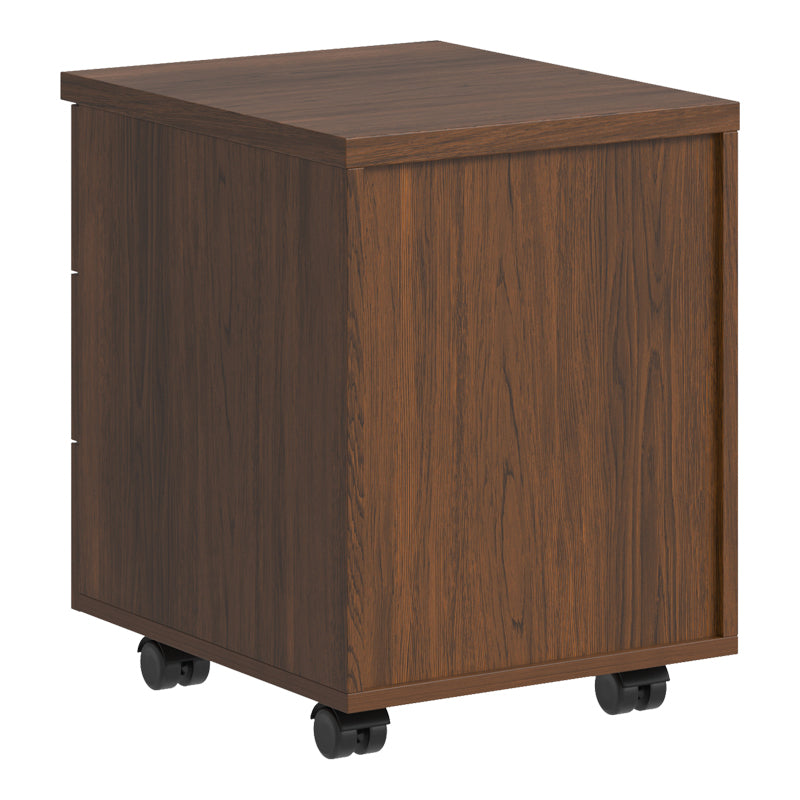 Fesialo Wenge Professional Rolling Chest of Drawers 39x47x52.5
