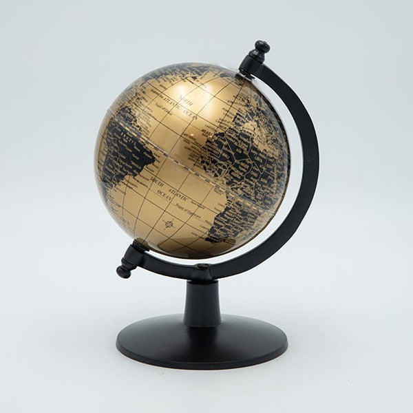 ΥΔΡΟΓΕΙΟΣ ΜΕΤΑΛΛΙΚΗ ΧΡΥΣΟ-ΜΑΥΡΟ 13εκ