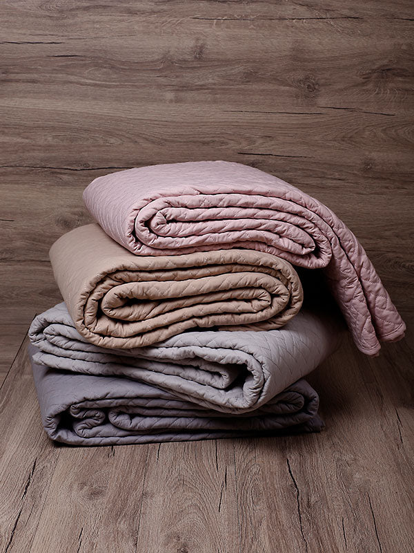 Κουβερλί Voielo Beige Υπέρδιπλο 220x240εκ