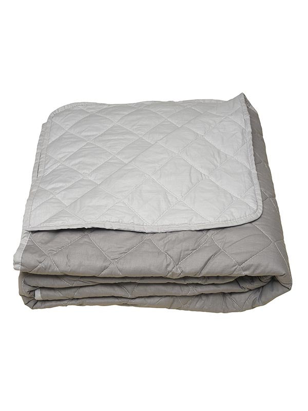 Κουβερλί Menta Grey/Dark Grey Υπέρδιπλο 220x240εκ