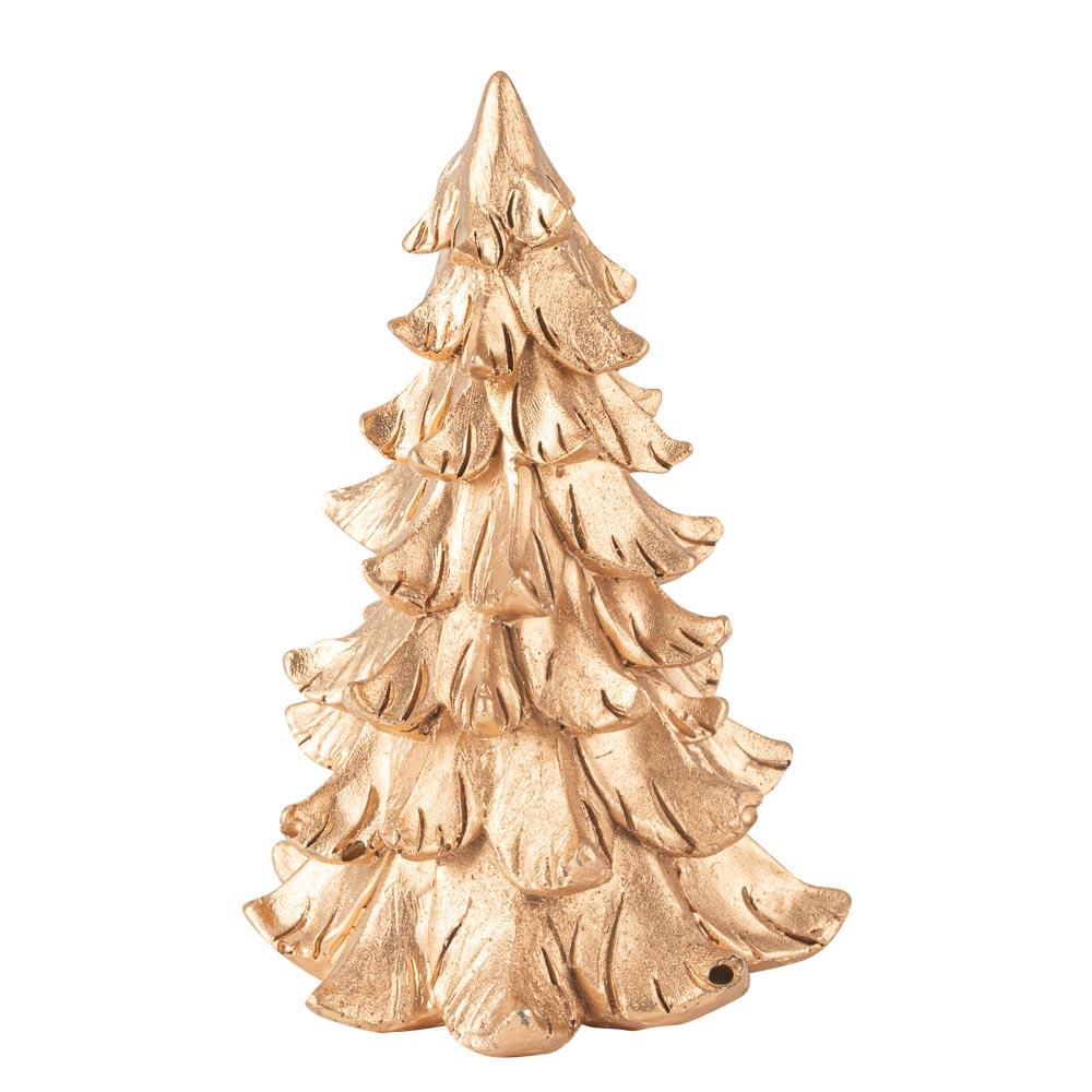Κομψό Έλατο Ρητίνης Χρυσό 10x10x15