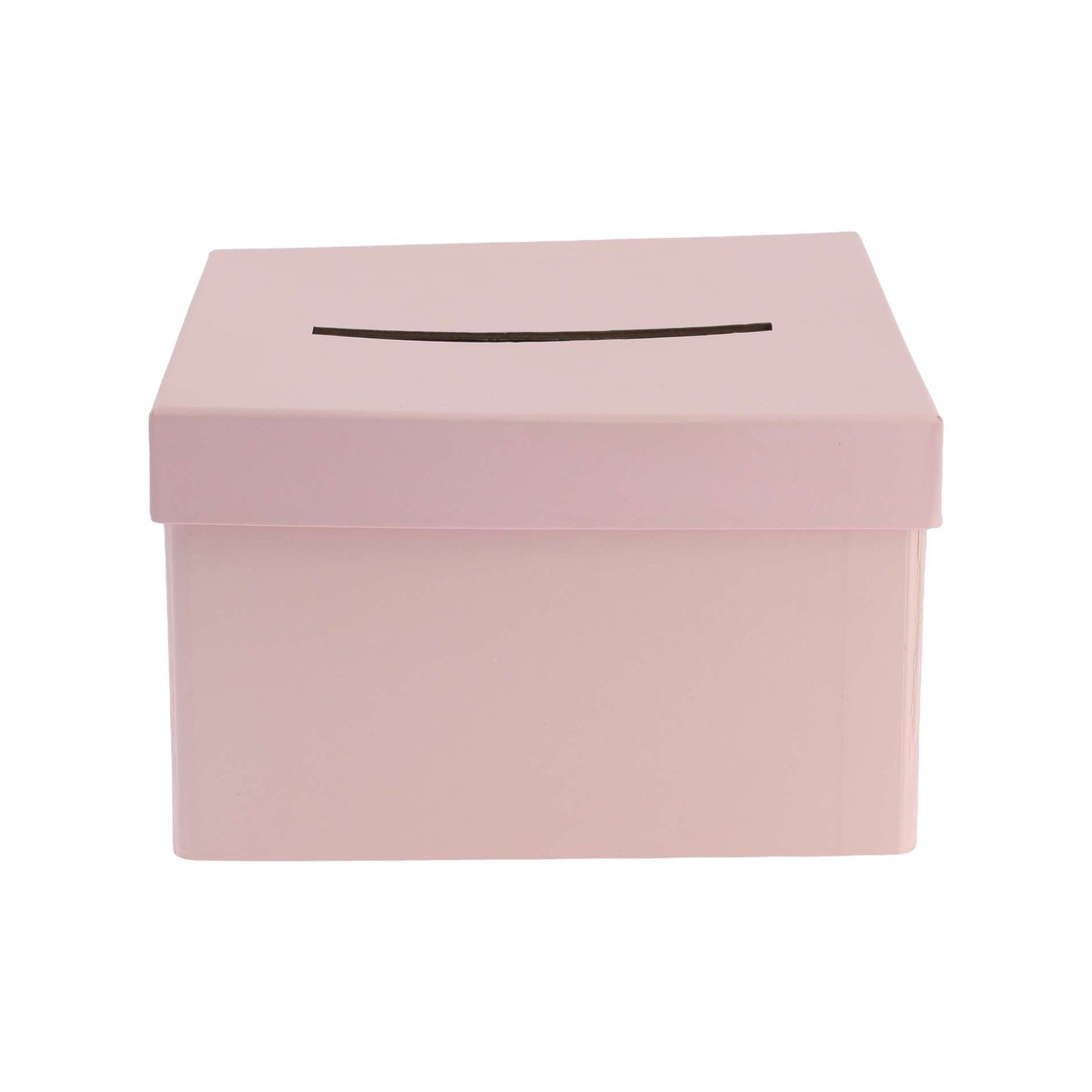 Κουτί από Χαρτόνι για Ευχετήριες Κάρτες Ροζ 19,5x12x19,5