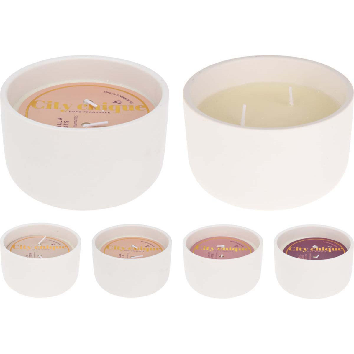 Κερί Αρωματικό σε Πήλινο 12x12x7 4 Σχδ