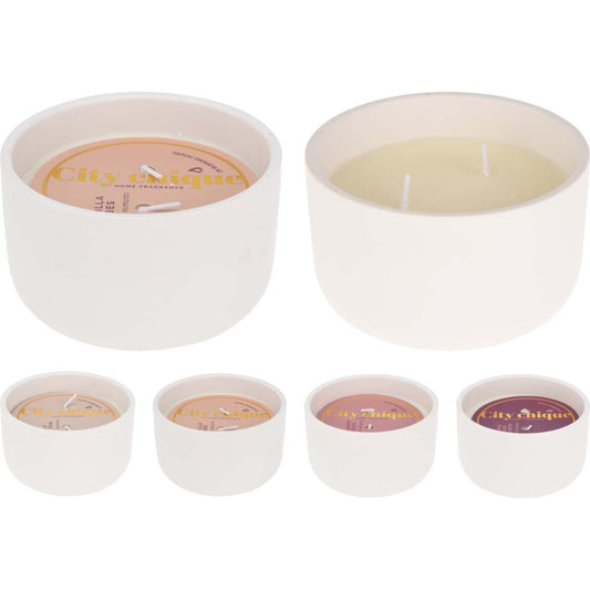 Κερί Αρωματικό σε Πήλινο 12x12x7 4 Σχδ