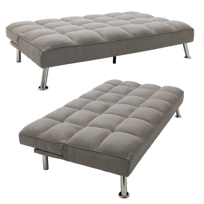 Καναπές-Κρεβάτι Rebel 3θέσιος με Ύφασμα Γκρι 189x92x82