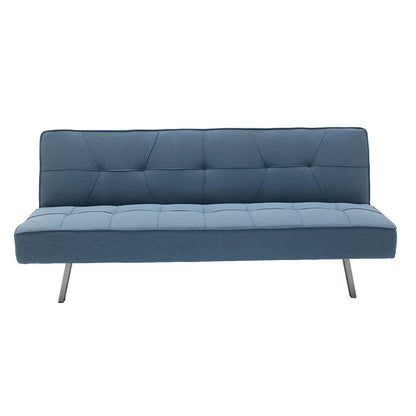 Καναπές-Κρεβάτι Travis 3Θέσιος Με Ύφασμα Ανοικτό Μπλε 175X83X74