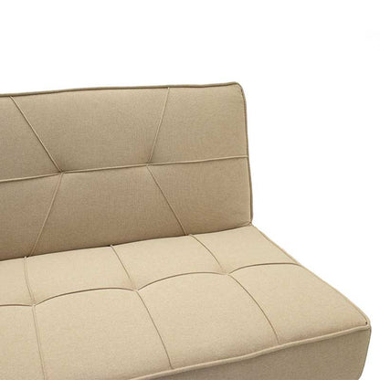 Καναπές-Κρεβάτι Travis 3Θέσιος Με Ύφασμα Μπεζ 175X83X74