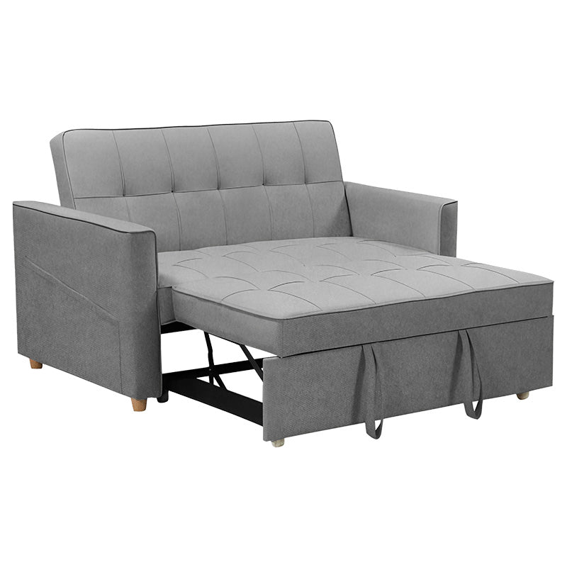 Καναπές-Κρεβάτι Commit 2Θέσιος Ύφασμα Ανθρακί 142X93X90