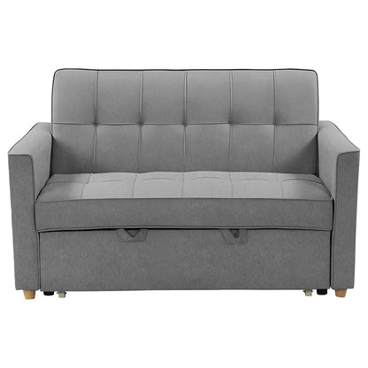 Καναπές-Κρεβάτι Commit 2Θέσιος Ύφασμα Ανθρακί 142X93X90