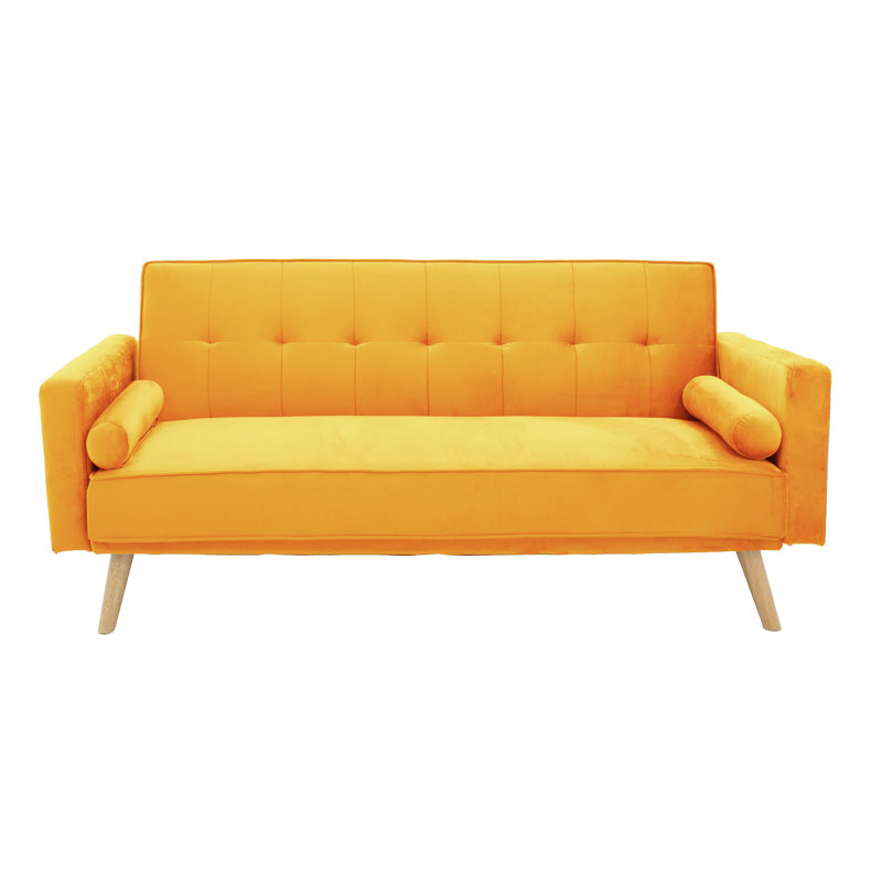 Καναπές-Κρεβάτι Success 3θέσιος Κίτρινο Βελούδο 190x80x84