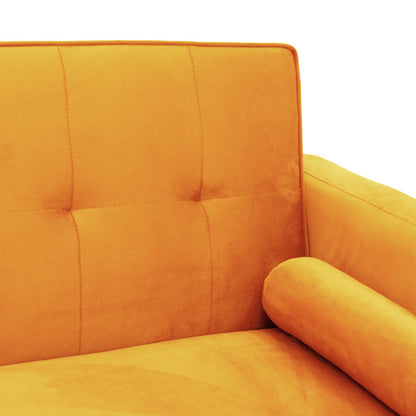 Καναπές-Κρεβάτι Success 3θέσιος Κίτρινο Βελούδο 190x80x84