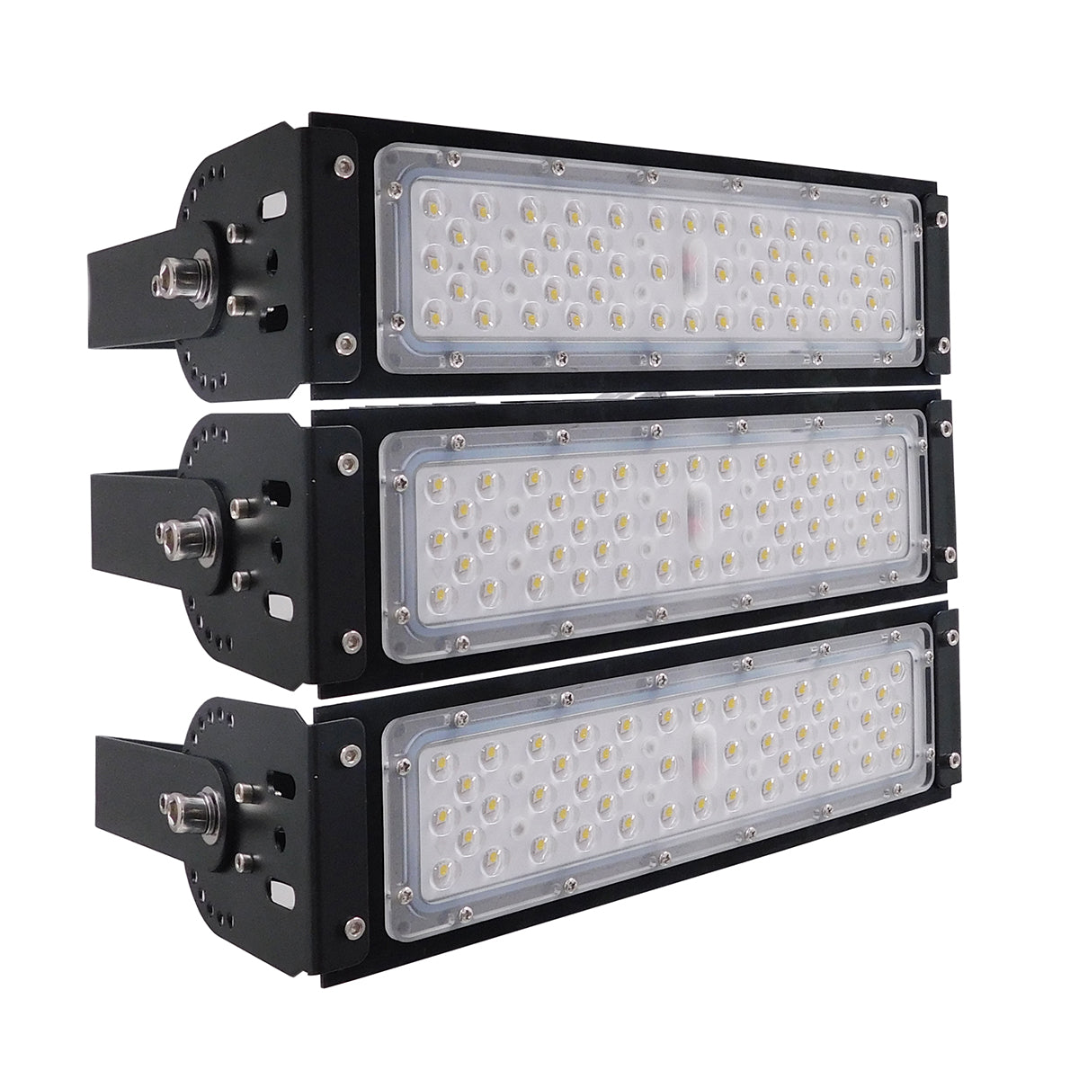 GOLIATH 90100-3 LED Προβολέας Γηπέδου - Φωτιστικό Tunnel 150W 24000LM 75°*135° AC 100-277V IP65 - Ψυχρό Λευκό 5000K - MeanWell Driver & LumiLEDs Chip