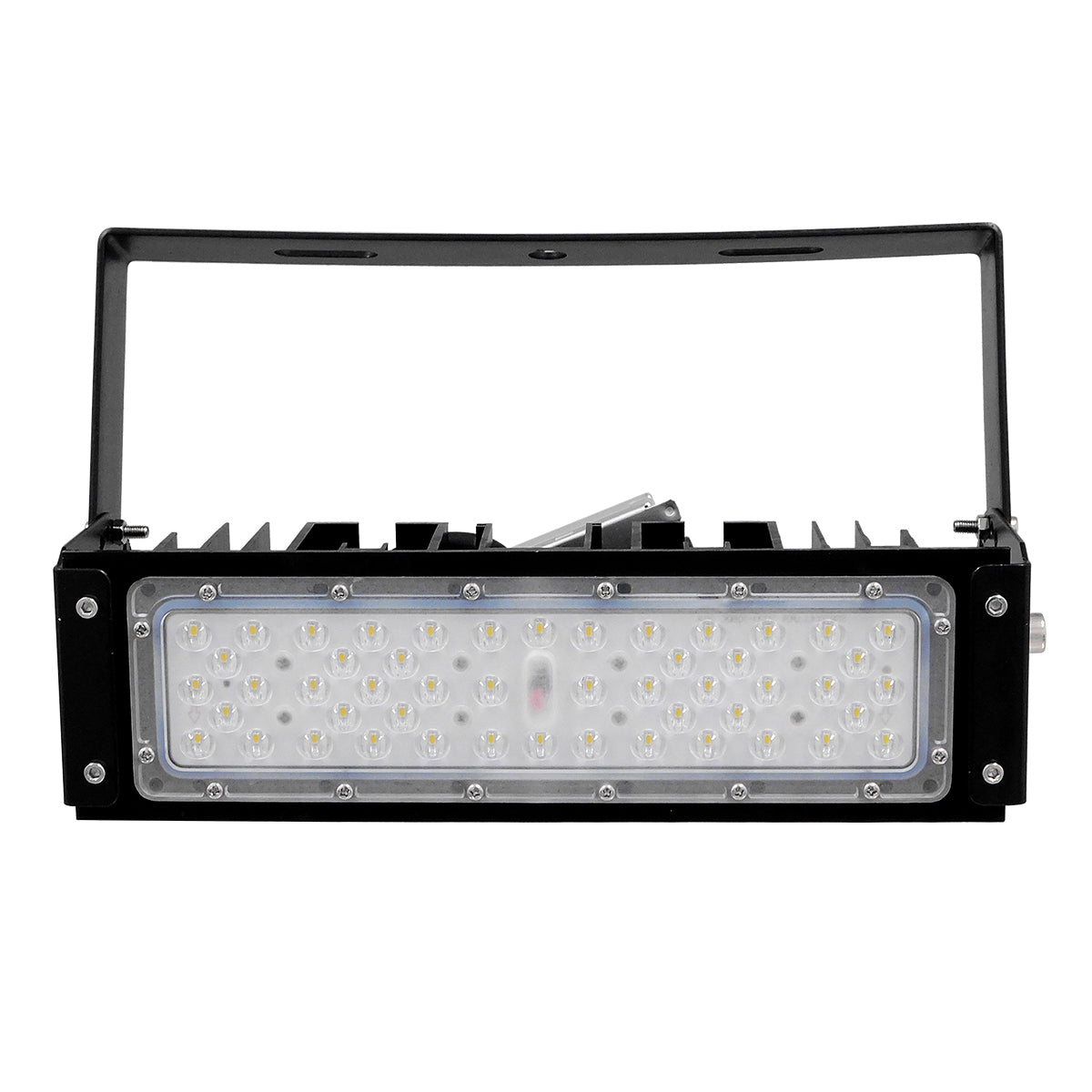 GOLIATH 90100-1 LED Προβολέας Γηπέδου - Φωτιστικό Tunnel 50W 8000LM 75°*135° AC 100-277V IP65 Μ32 x Π12 x Υ9cm Ψυχρό Λευκό 5000K - MeanWell Driver & LumiLEDs Chip