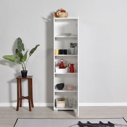 Ντουλάπι-Στήλη Chad Λευκό Gloss 45x32x169