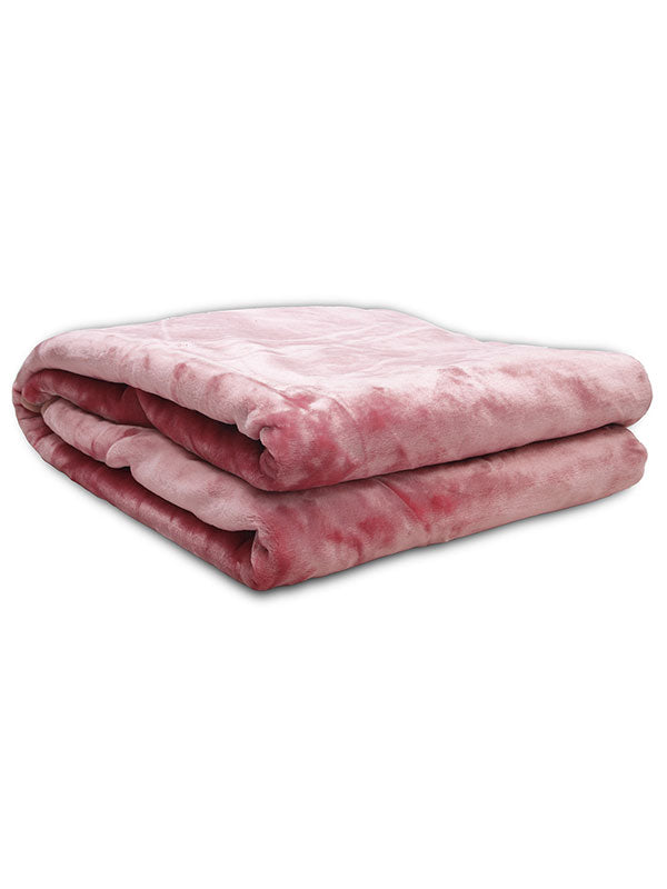 Κουβέρτα Βελούδινη Iris Coral Υπέρδιπλη 220x240εκ