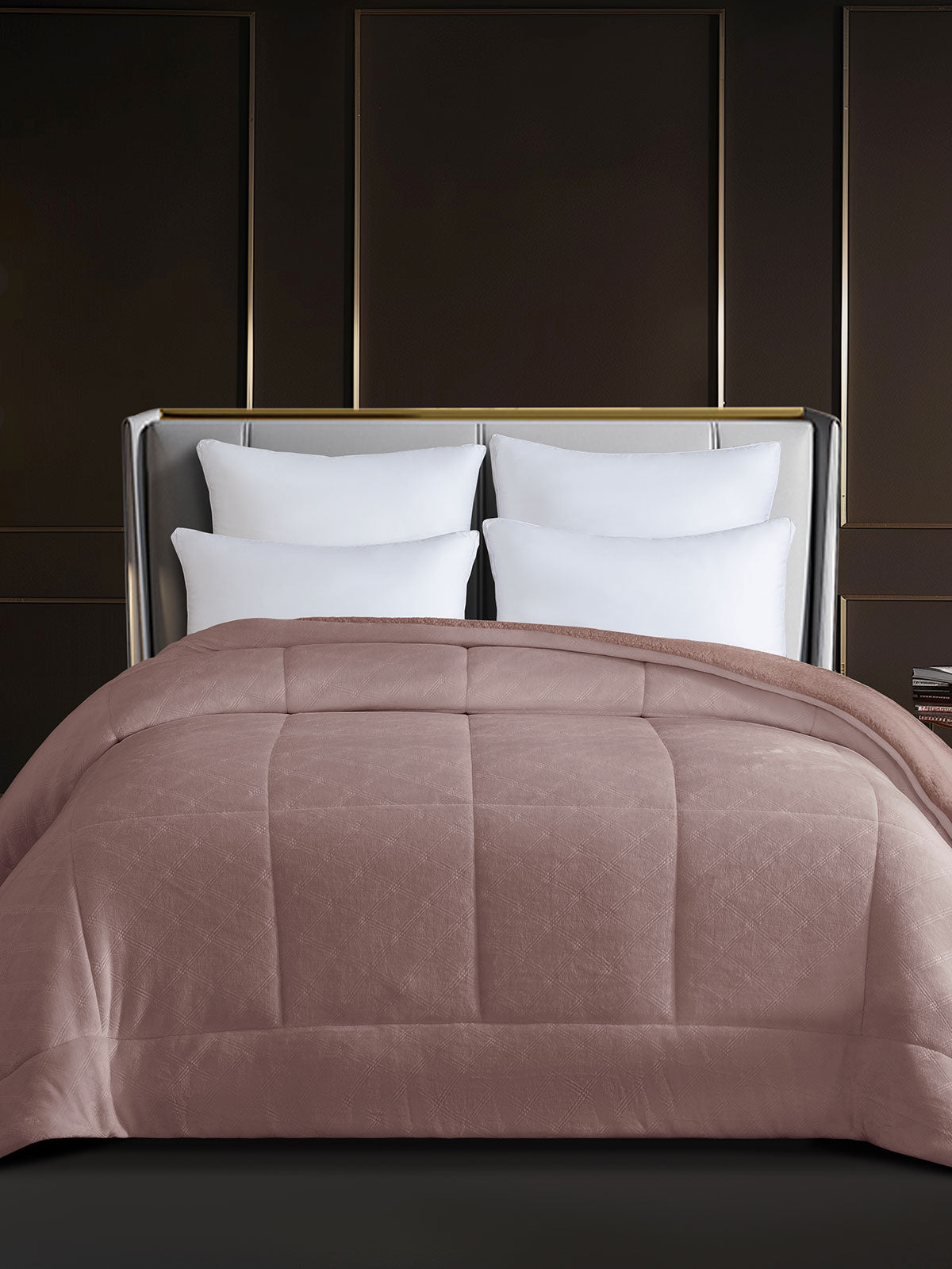 Κουβερτοπάπλωμα Dalia Rose Μονό 160x220εκ