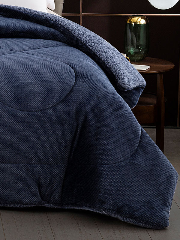 Κουβερτοπάπλωμα Clio Blue Υπέρδιπλο 220x240εκ