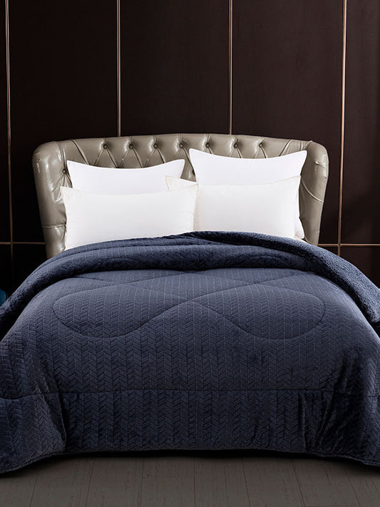 Κουβερτοπάπλωμα Neda Blue Υπέρδιπλο 220x240εκ