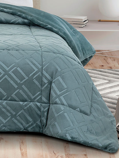 Κουβερτοπάπλωμα Klelia Blue Υπέρδιπλο 220x240εκ