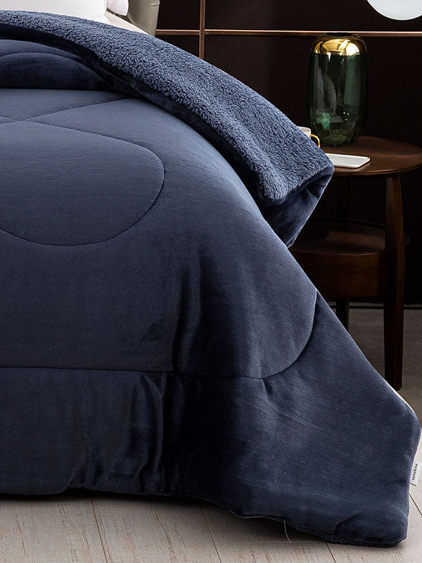 Κουβερτοπάπλωμα Coral Blue Υπέρδιπλο 220x240εκ