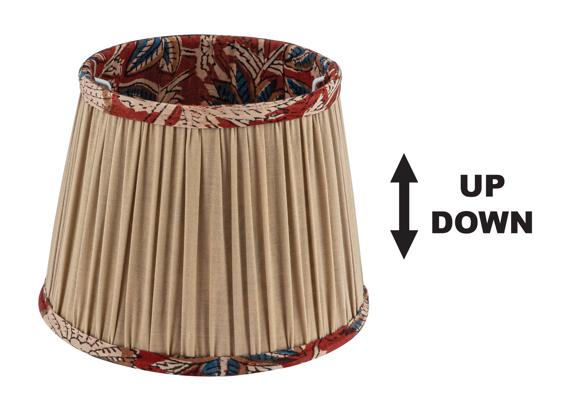 SPI 20 BG/RD-FL ΚΑΠΕΛΟ ΜΠΕΖ+ΚΟΚΚΙΝΑ ΛΟΥΛΟΥΔΙΑ E14-Ε27 UP/DOWN (30-35)x20