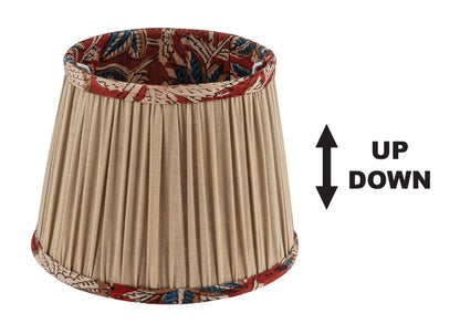 SPI 20 BG/RD-FL ΚΑΠΕΛΟ ΜΠΕΖ+ΚΟΚΚΙΝΑ ΛΟΥΛΟΥΔΙΑ E14-Ε27 UP/DOWN (30-35)x20