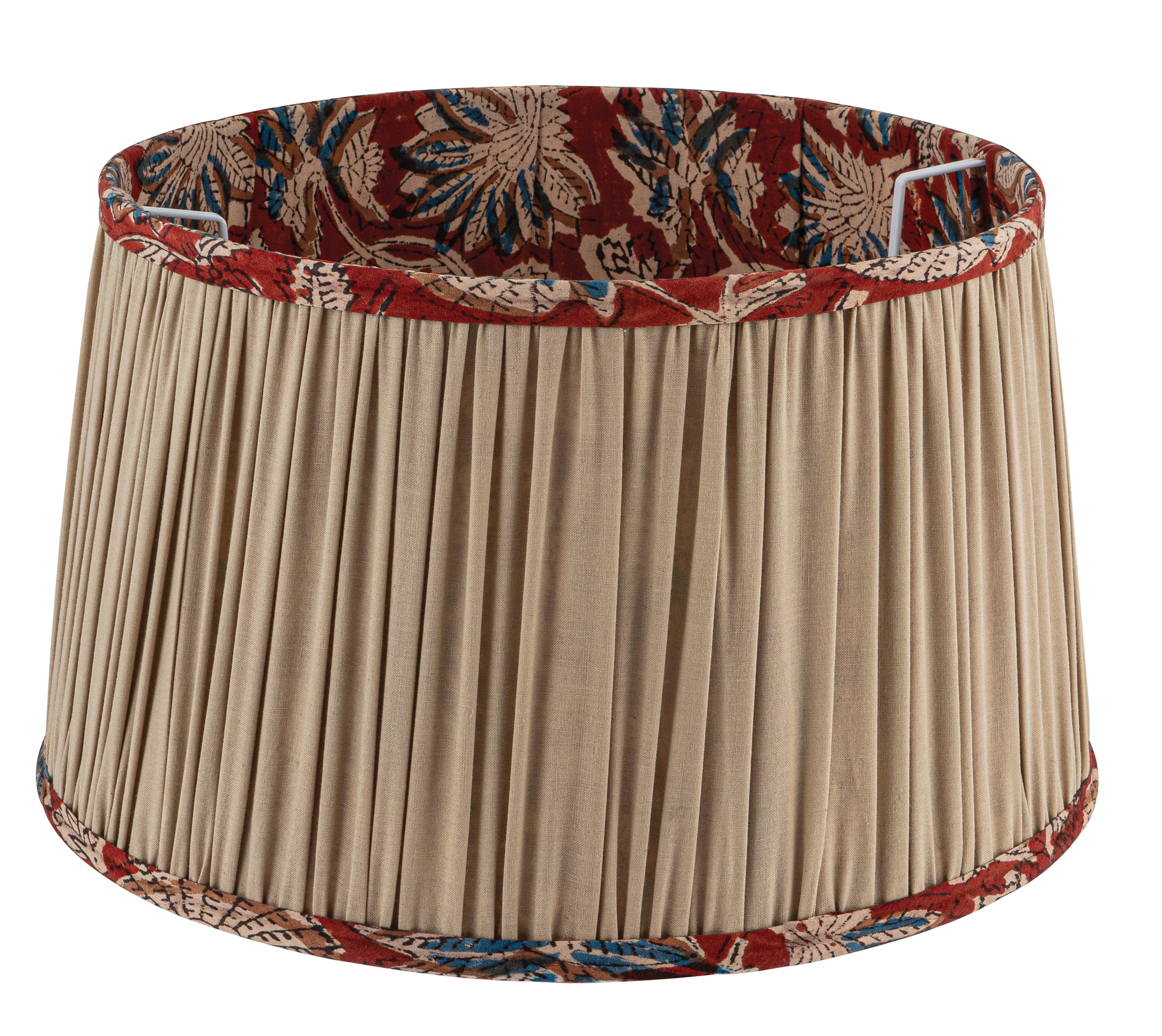 SPI 35 BG/RD-FL ΚΑΠΕΛΟ ΜΠΕΖ+ΚΟΚΚΙΝΑ ΛΟΥΛΟΥΔΙΑ Ε27-Ε14 UP/DOWN (30-35)x20