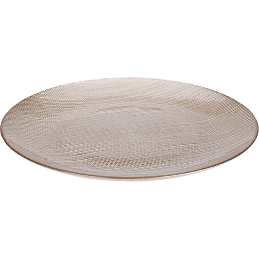 Πιάτο από Γυαλί Champagne 28εκ