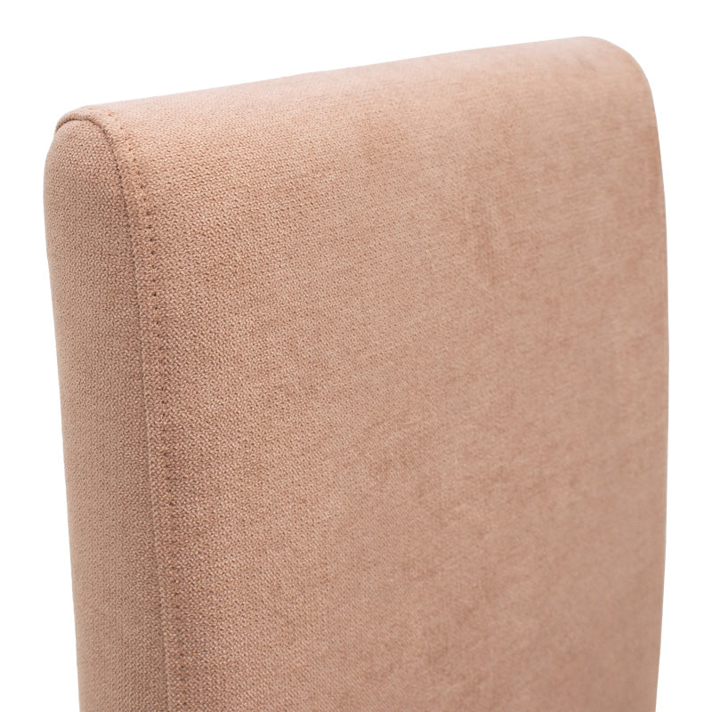 Καρέκλα Ditta Ύφασμα Σάπιο Μήλο-Πόδι Sonoma 44x56x96