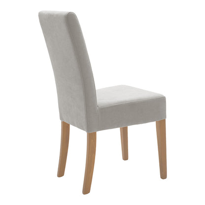 Καρέκλα Ditta Ύφασμα Γκρι-Πόδι Sonoma 44x56x96