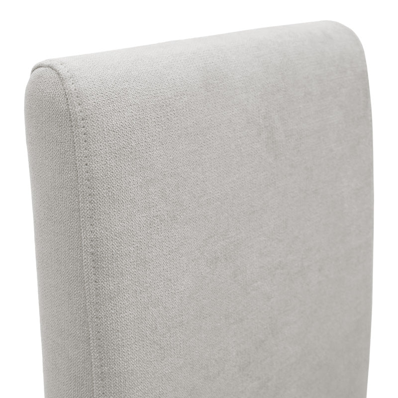 Καρέκλα Ditta Ύφασμα Γκρι-Πόδι Sonoma 44x56x96