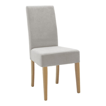 Καρέκλα Ditta Ύφασμα Γκρι-Πόδι Sonoma 44x56x96