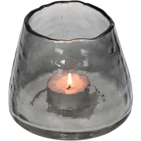 Κηροπήγιο Γκρι 11x11x10