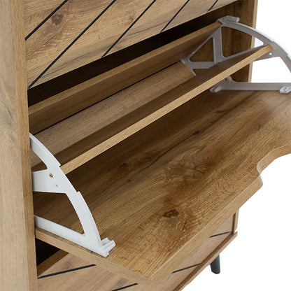 Παπουτσοθήκη Thelma 12 Ζεύγων Sonoma 60x23.8x131.6