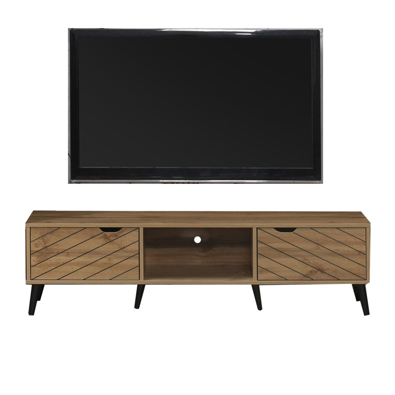 Έπιπλο Τηλεόρασης Thelma Sonoma Μελαμίνης 150x40x41.6