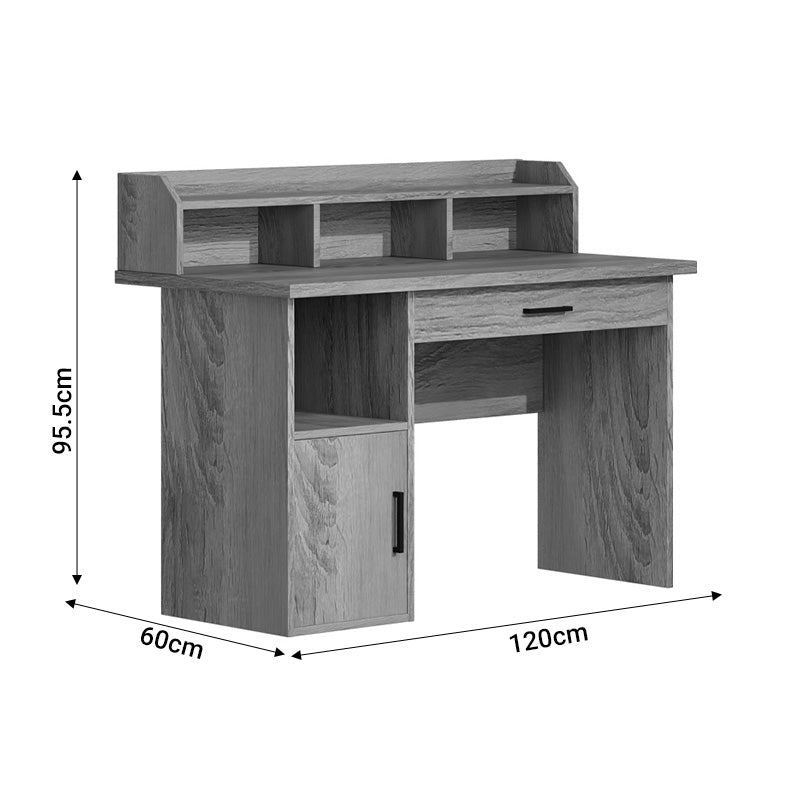 Γραφείο Εργασίας Workie Sonoma MDF 120x60x95.5