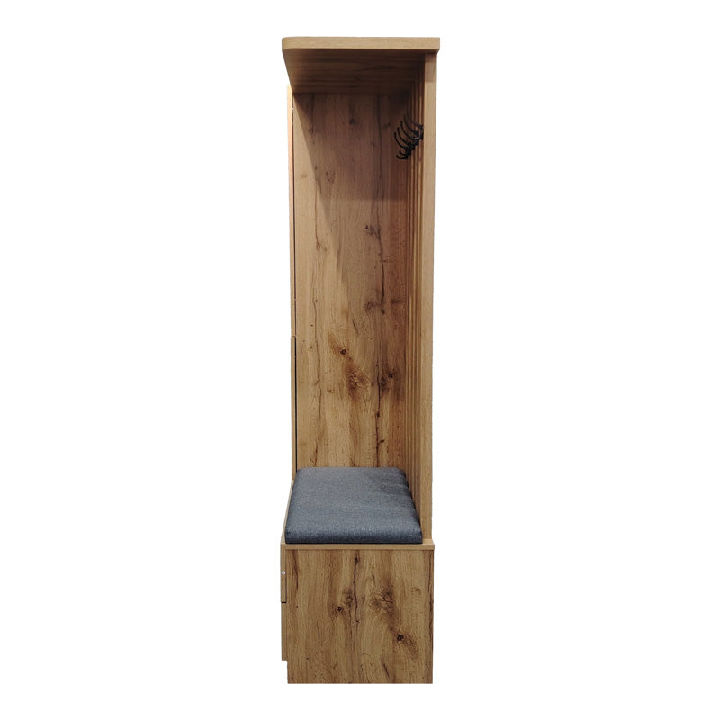 Έπιπλο Εισόδου Zomie σε Oak Απόχρωση 131x41.5x180.4