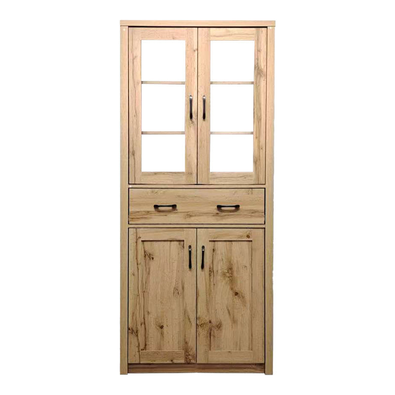 Βιτρίνα-Ντουλάπα Nisso σε Oak Απόχρωση 80x40x183.5