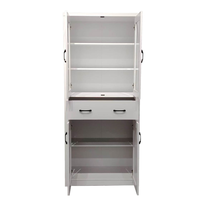 Βιτρίνα-Ντουλάπα Nisso σε Λευκή Απόχρωση 80x40x183.5