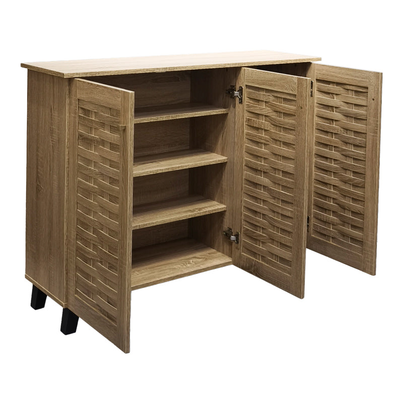 Παπουτσοθήκη-Ντουλάπι Mantam 16 Ζεύγων Sonoma 115.5x34x87