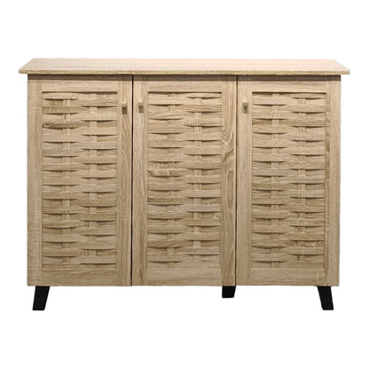 Παπουτσοθήκη-Ντουλάπι Mantam 16 Ζεύγων Sonoma 115.5x34x87
