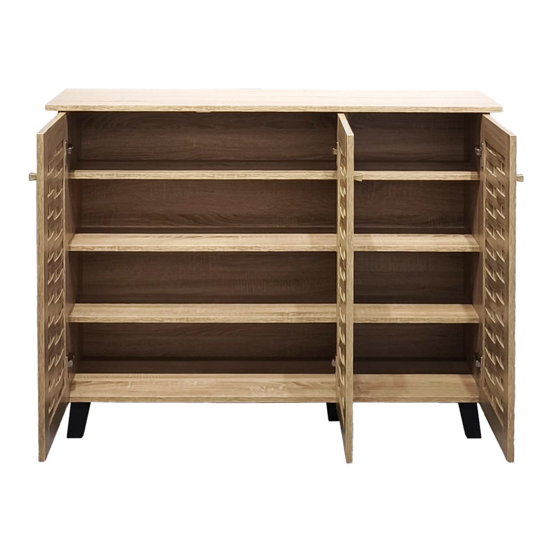 Παπουτσοθήκη-Ντουλάπι Mantam 16 Ζεύγων Sonoma 115.5x34x87